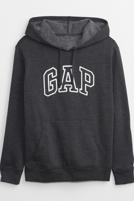 Canguro Logo Gap Mujer Charcoal Heather