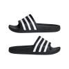 Ojotas Adidas Adilette Aqua de Niños - F35556 Negro-blanco