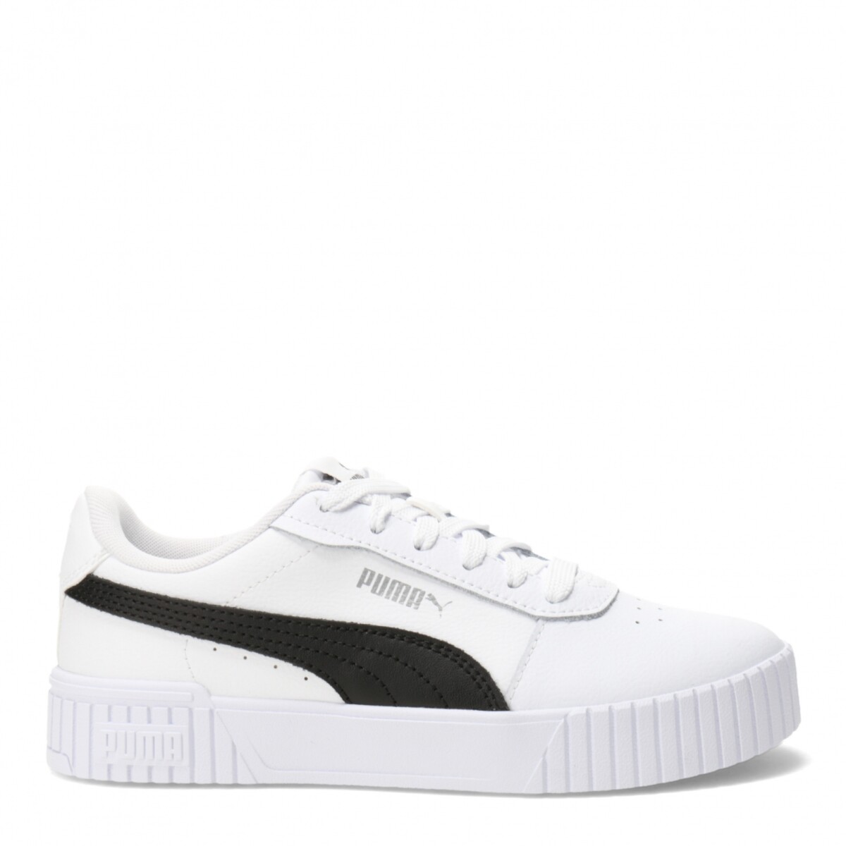 Championes de Mujer Puma Carina 2.0 Puma - Blanco - Negro - Plateado 