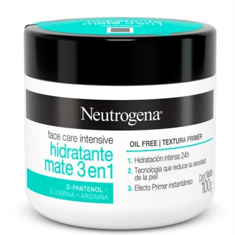 Neutrogena Hidratante mate 3 en 1 100g Neutrogena Hidratante mate 3 en 1 100g