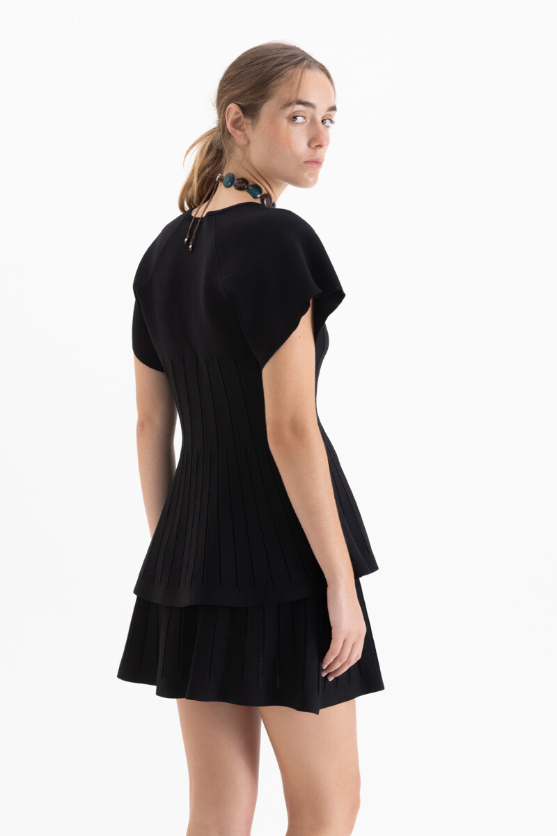 CARDIGAN LINES Negro