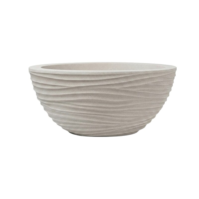 MACETERO PLAST BEIGE Unica