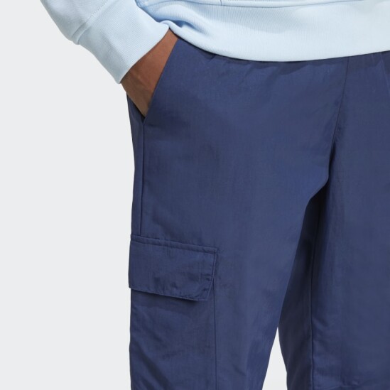 Pantalón Adidas Trifolio Essentials Cargo Azul