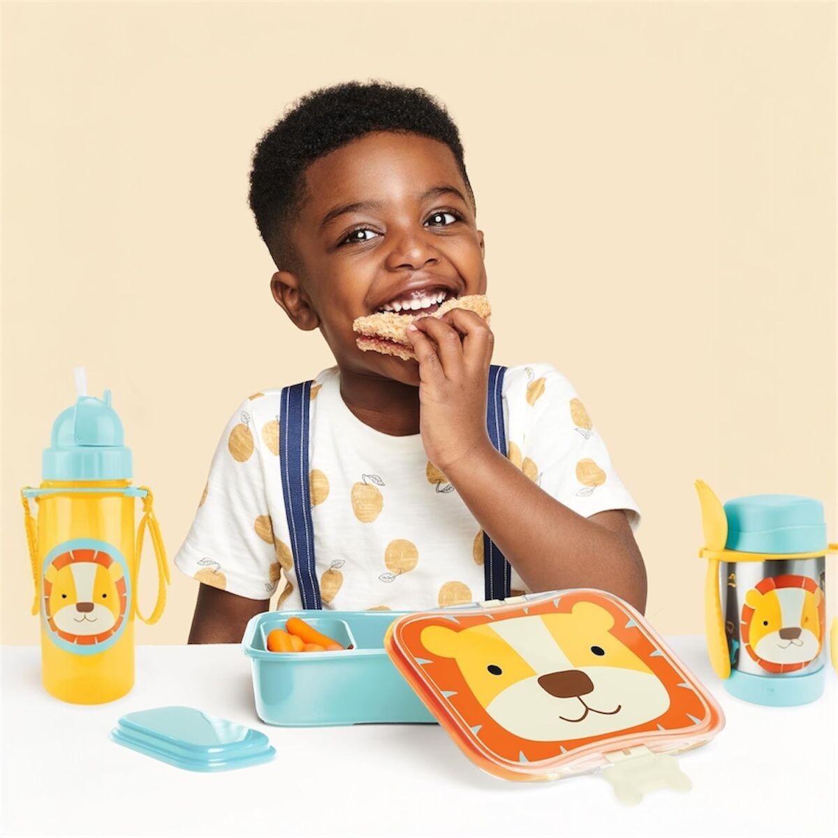 Tupper Contenedor 2 en 1 Skip Hop- Leon 