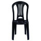 Set x6 Sillas Bistró sin apoya brazos NEGRO