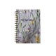 Cuaderno tapa dura A5 flores violeta