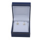 Caravanas oro 18k y brillantes Caravanas oro 18k y brillantes
