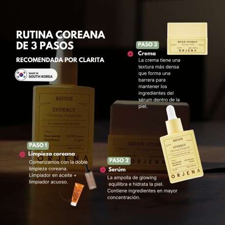 Sérum Orjena Refine Synergy Glowing Ampoule 30ml Sérum Orjena Refine Synergy Glowing Ampoule 30ml