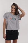 REMERA GUILLERMINA GRIS