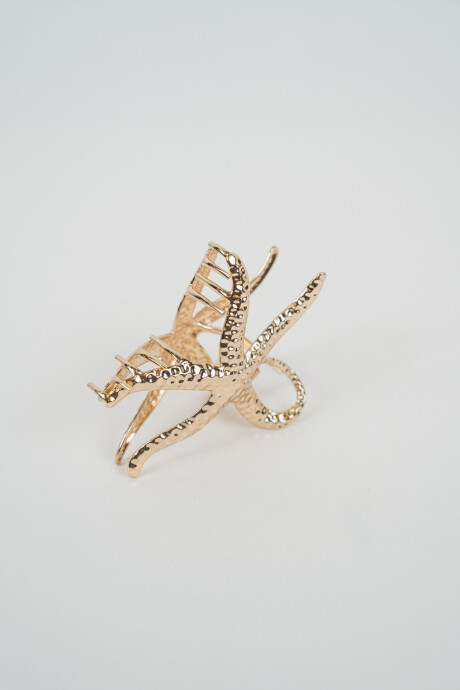 Pinza De Pelo Ouren Dorado