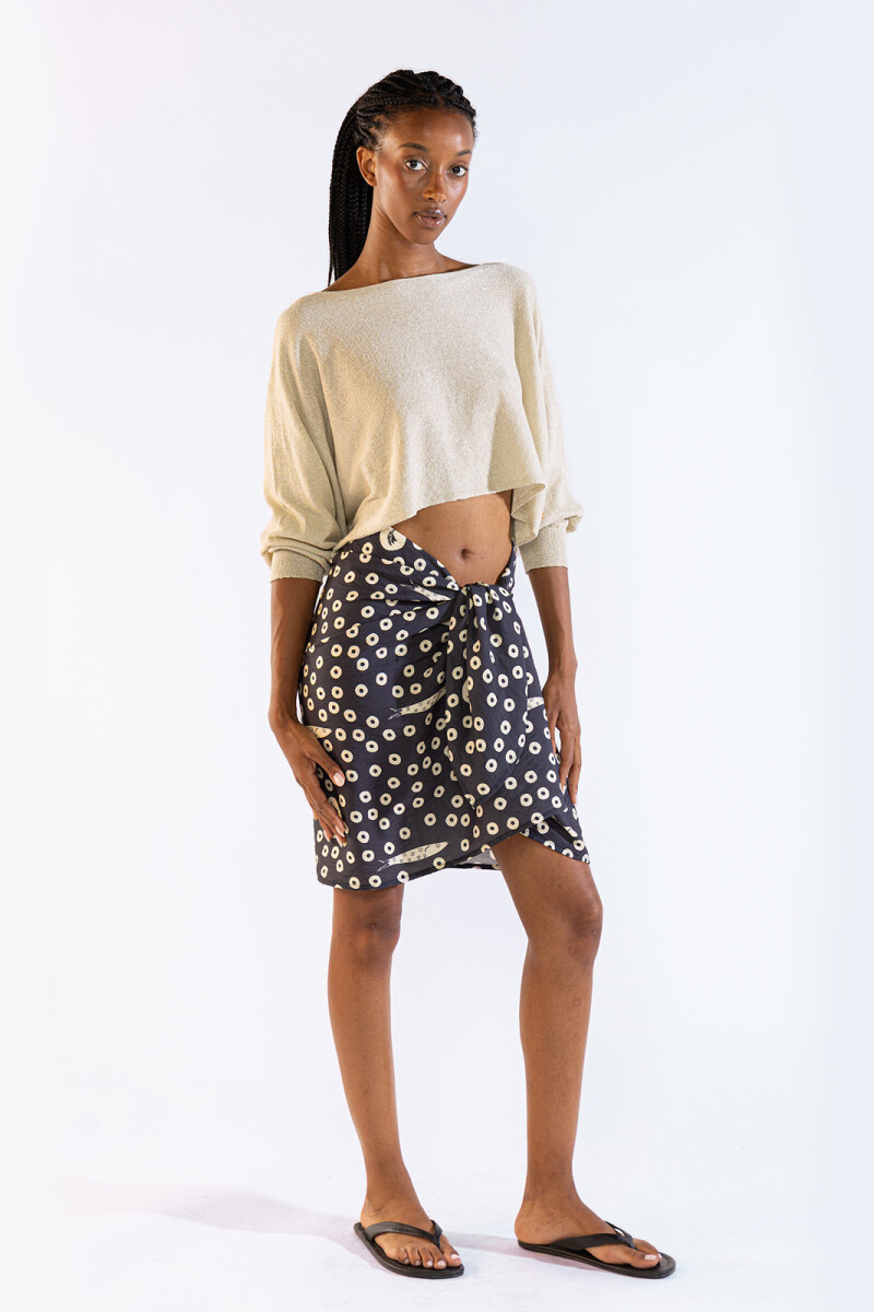 AME LUREX SWEATER Silver