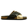 Sandalias Chill Sunday de Mujer - YF05W Dorado-negro