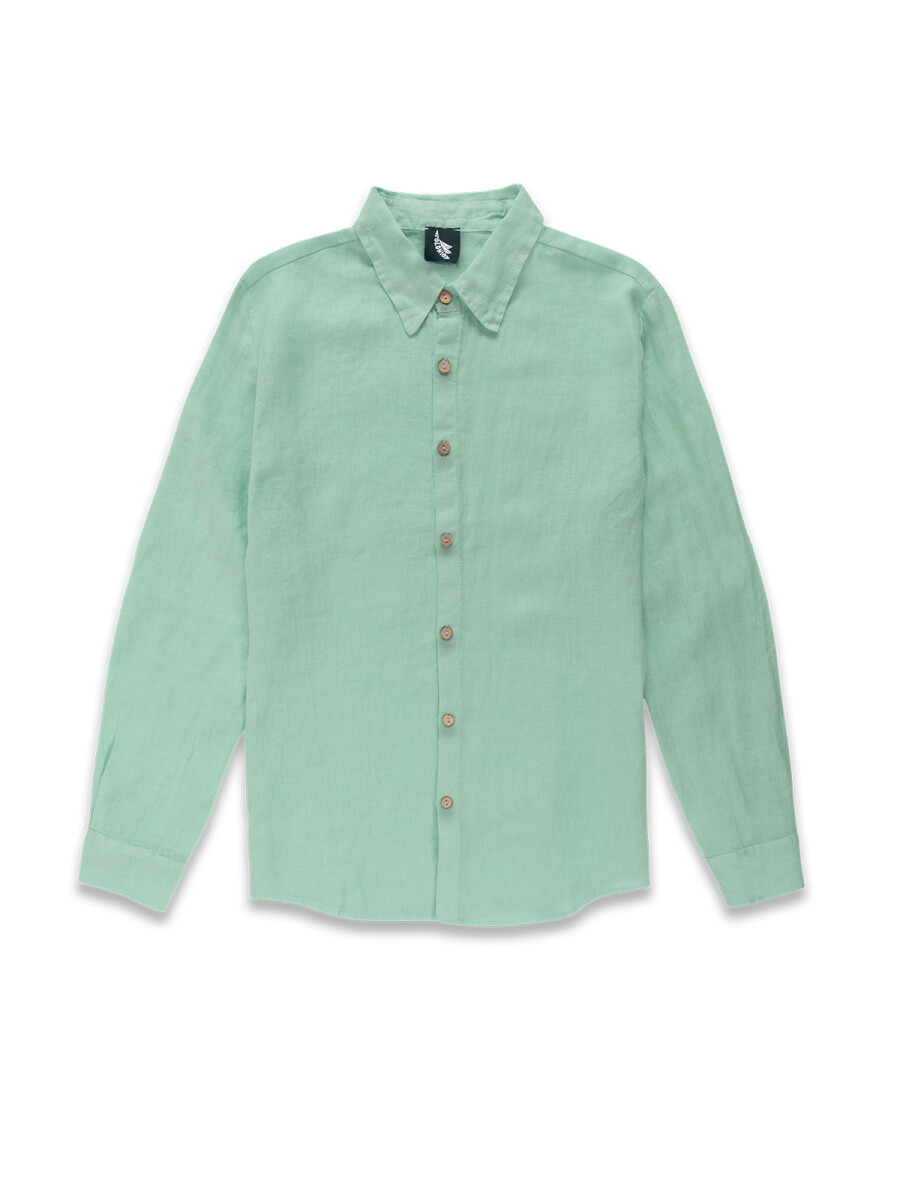 LONG SLEEVE LINEN SHIRT 