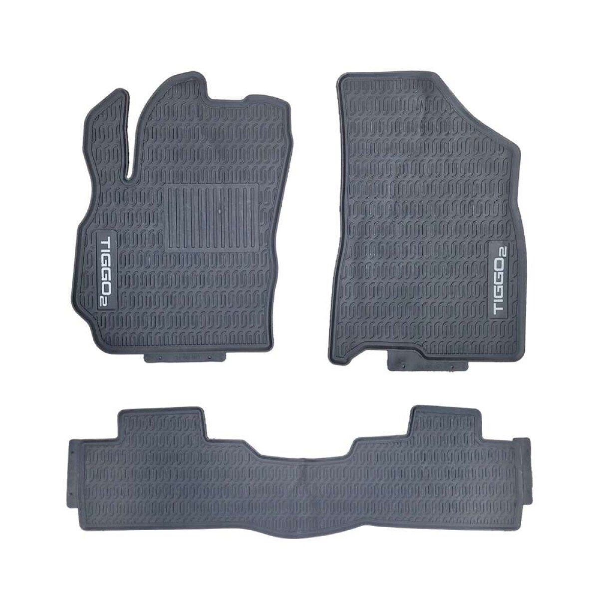 Alfombra De Auto Chery Tiggo 2 (2024) - Set De Tres Piezas 
