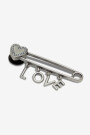 JIBBITZ CROCS LOVE SAFETY PIN Plata