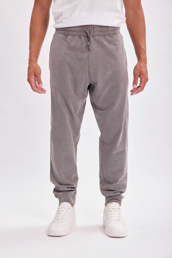 Pantalon deportivo jogger liviano Gris