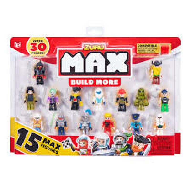 Zuru MAX Build More - Figuras pequeñas, 15 Figuras Zuru MAX Build More - Figuras pequeñas, 15 Figuras