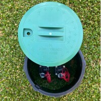 Pack x 5 cámaras plásticas cilíndrica mediana 10" Pack x 5 cámaras plásticas cilíndrica mediana 10"