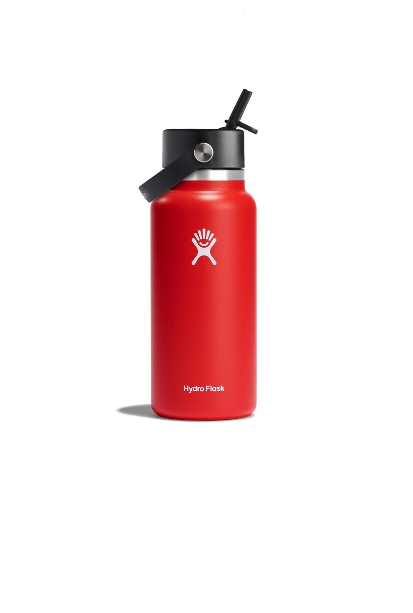 Botella Hydro Flask 32 Oz (946ml) Wide flex straw cap - GOJI 