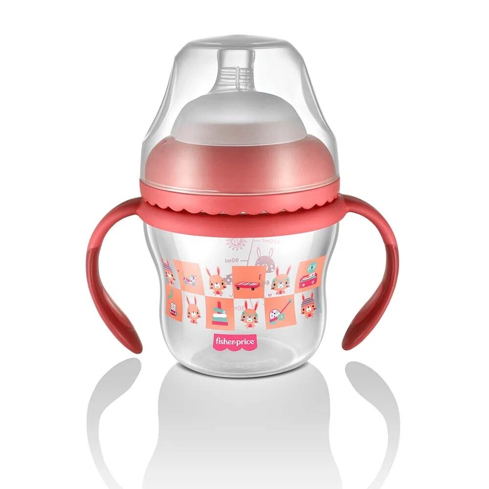 Vaso FISHER PRICE 2 en 1 rosa