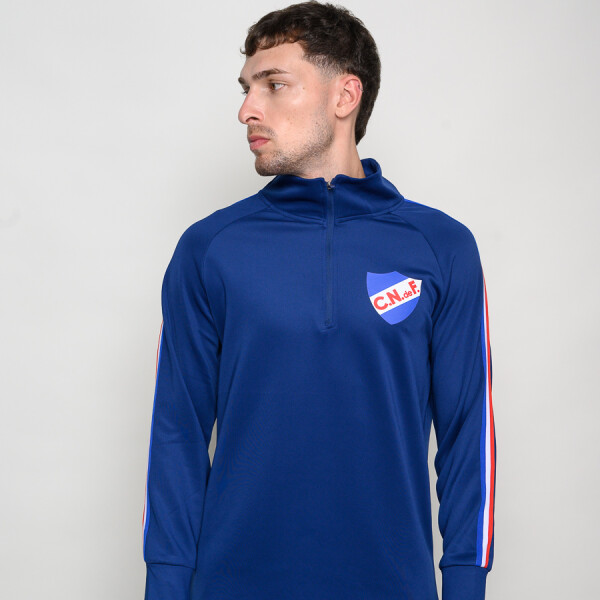 BUZO HALF ZIPPER ENTRENO Nacional Licencias Hombre 001
