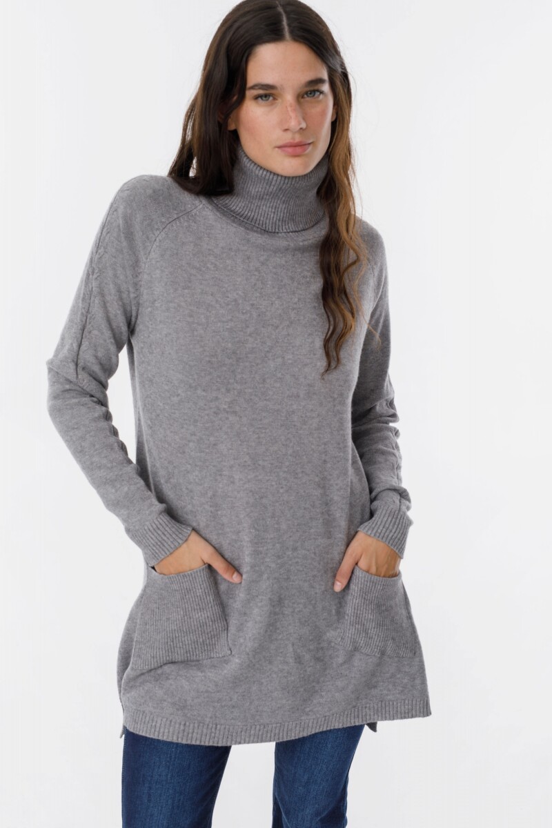 Sweater Pocket - Gris 