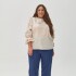 Blusa teffy Beige