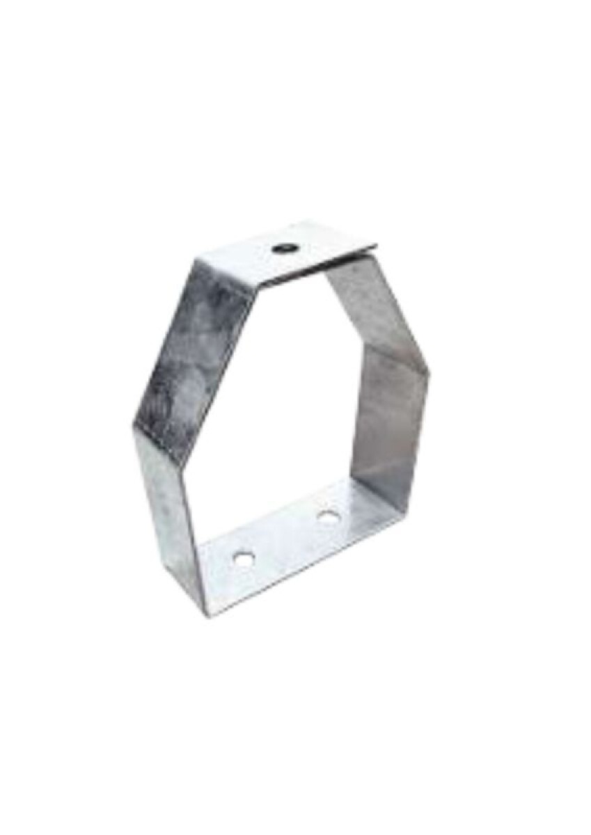 PORTACABLE SOPORTE TRIANGULAR CERRADO P/10CM 