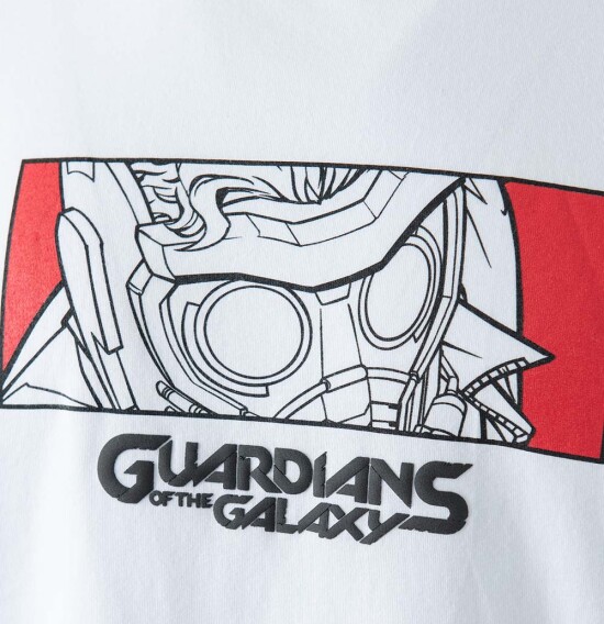 Camiseta hombre Guardians of the galaxy BLANCO