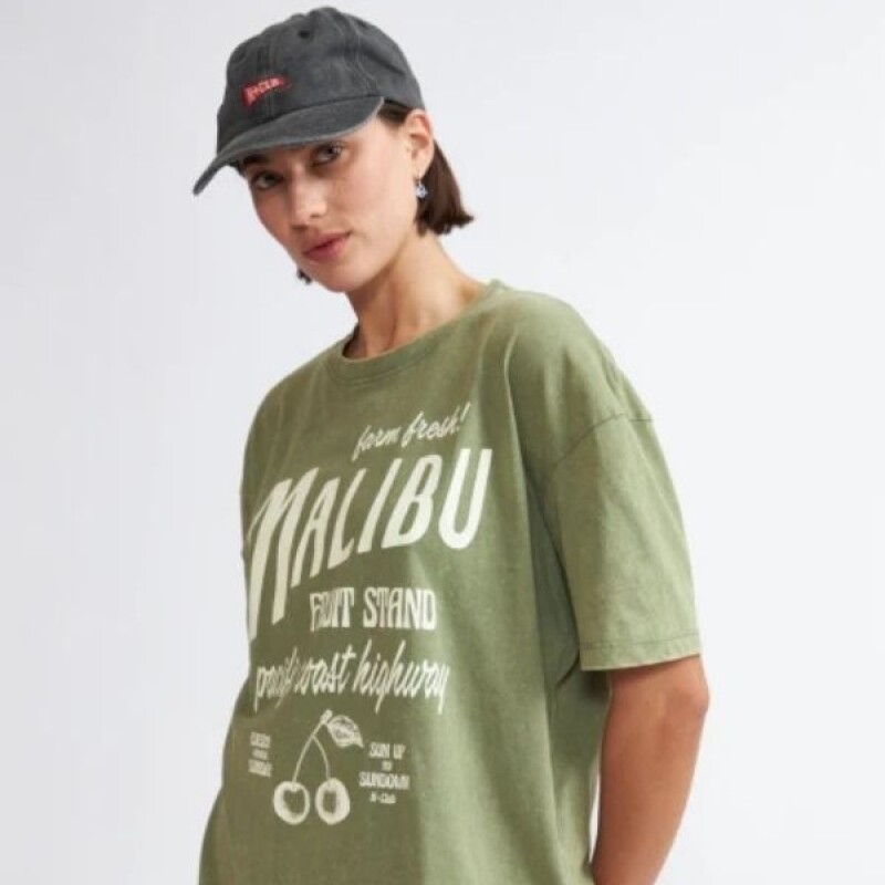 Remera North Sails Macis Oversize Verde