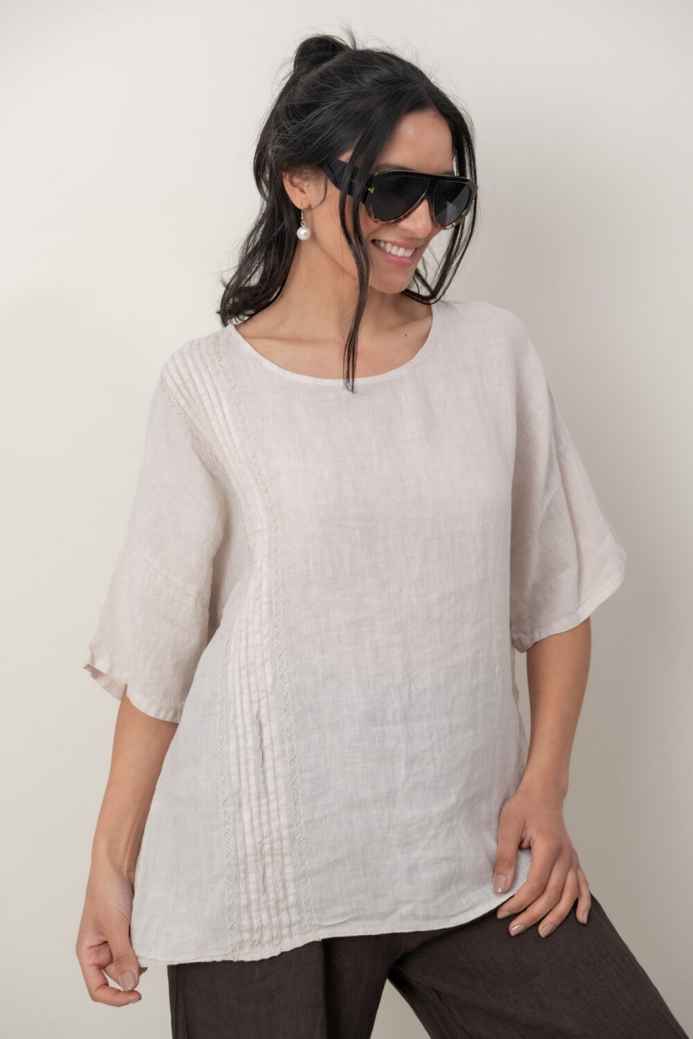 BLUSA PETRA Crudo