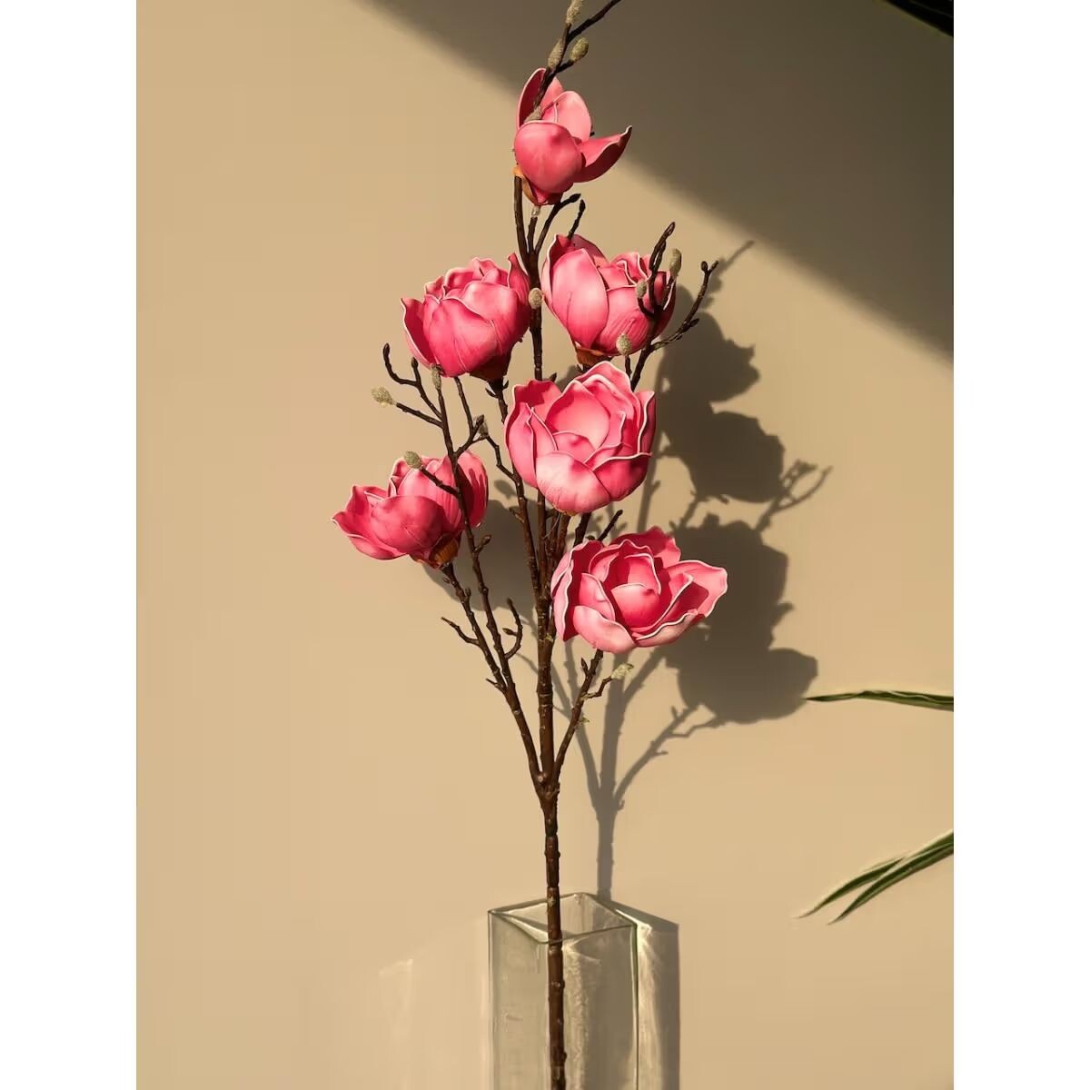 Rama de Magnolias x6 Rosa 