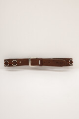 Cinturon Aros Marron