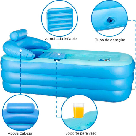 Bañera Spa Piscina Portátil Inflable Novedad Bañera Spa Piscina Portátil Inflable Novedad