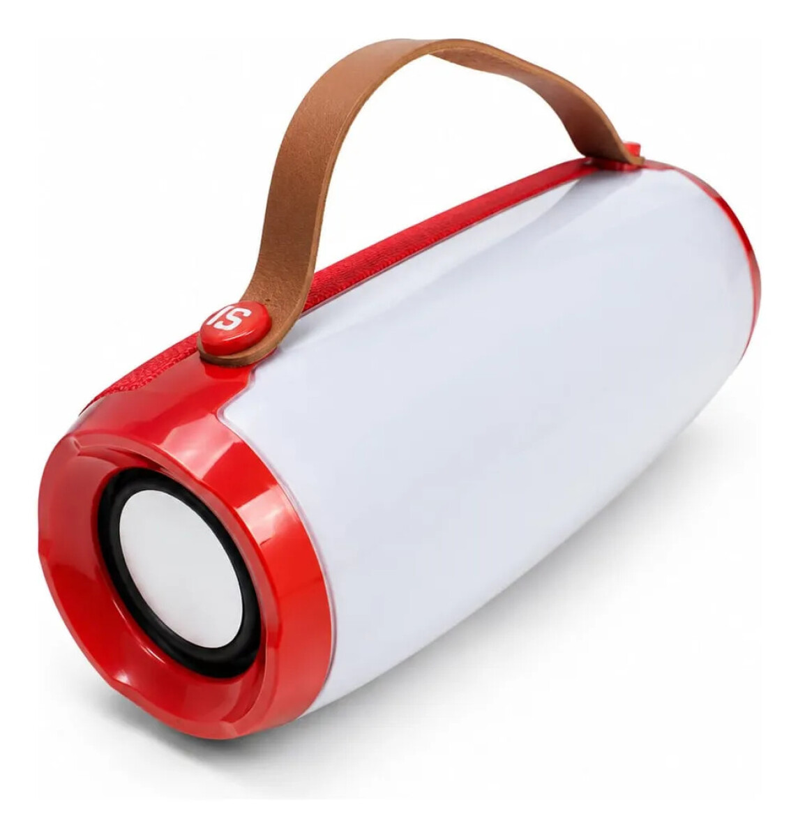 Parlante Ak205 Con Luces Y Bluetooth - ROJO 