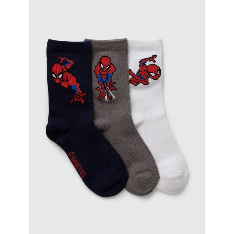 V-MVL CREW 3PK SOCK MULTI 1CC