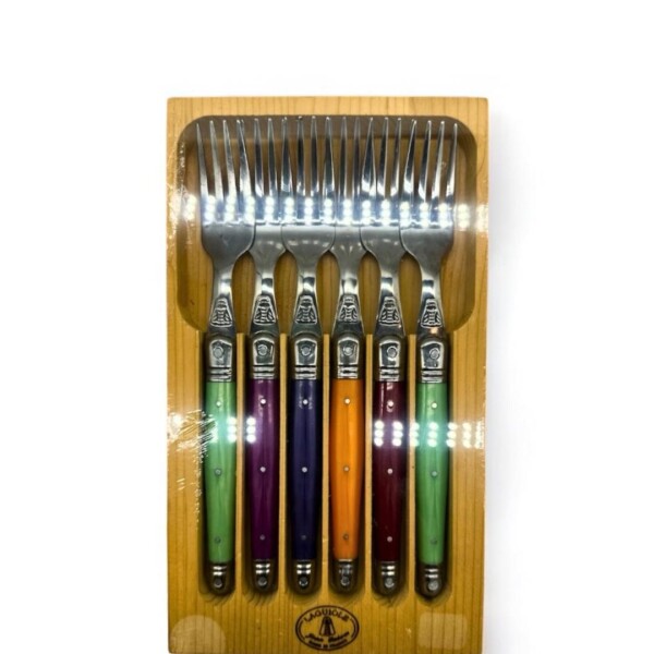 Set Tenedores Laguiole x6 Multicolor