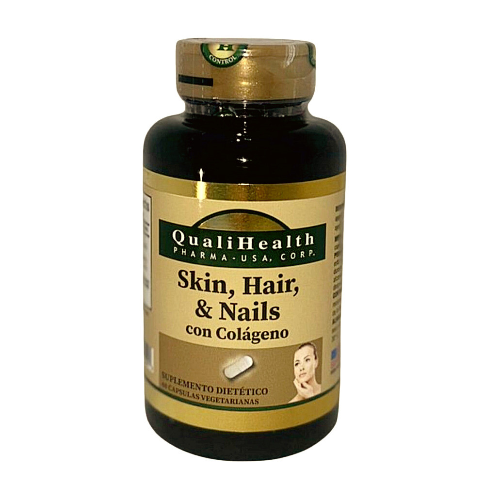 QUALIHEALTH SKIN, HAIR NAILS X60CAPS única