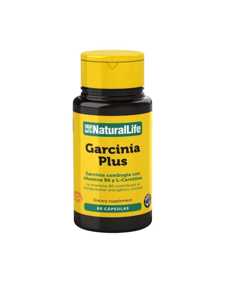 ¡OFEERTA IMPERDIBLE! Garcinia Plus 60 Cáps Natural Life 