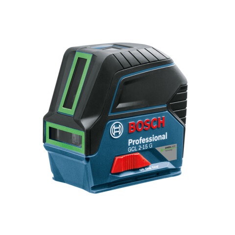 Nivel láser de 2 líneas verdes alc. 15mt GCL2-15G BS0118