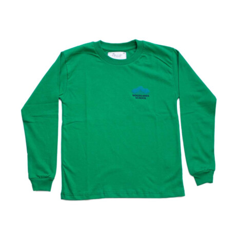 Remera manga larga Woodlands School
