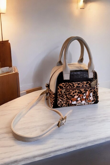 Cartera ISA Nergro Con Print Y Arte