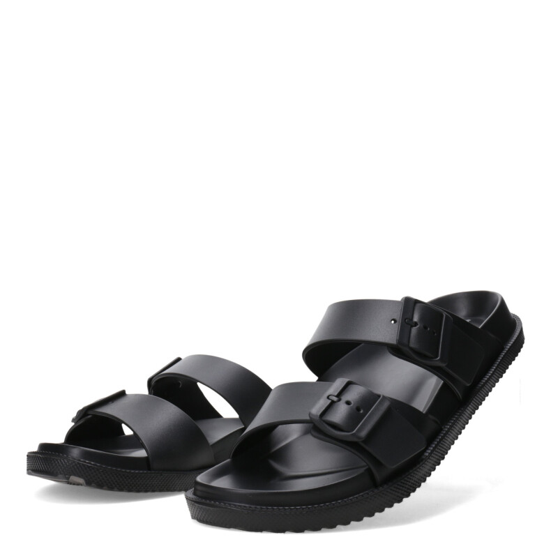 Sandalias de Hombre Branch Jack Con Hebillas Negro