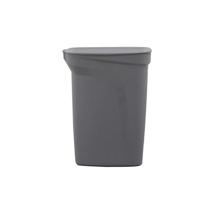 PAPELERA TACHO BASURA TRAMONTINA COMPACT 10LTS GRIS