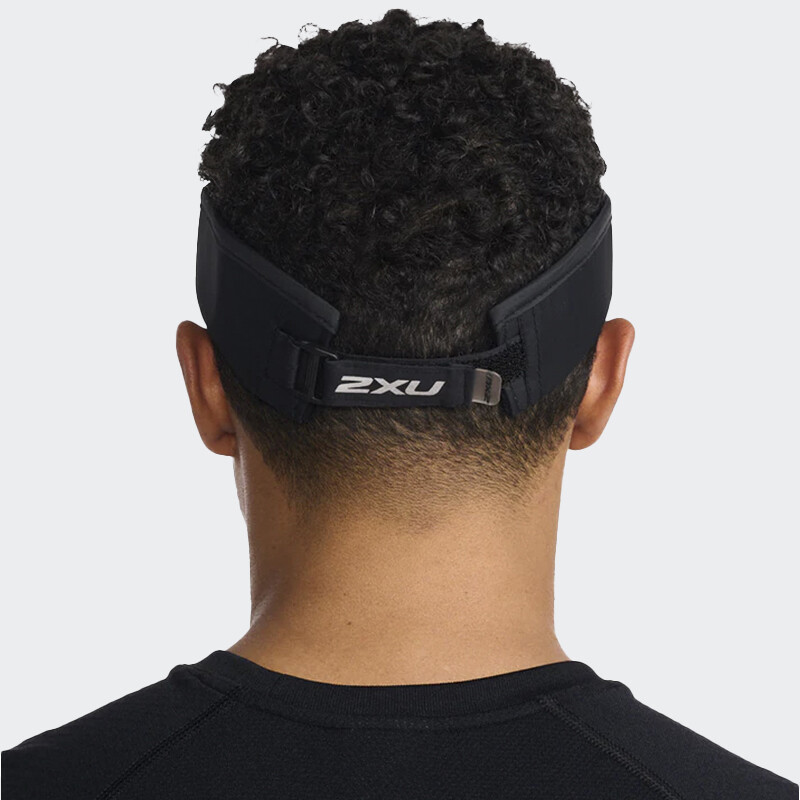 Gorro 2XU Run Visor Negro