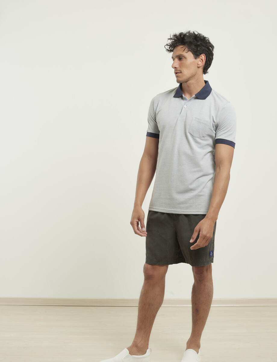 520303 REMERA NAVIGATOR Gris Medio