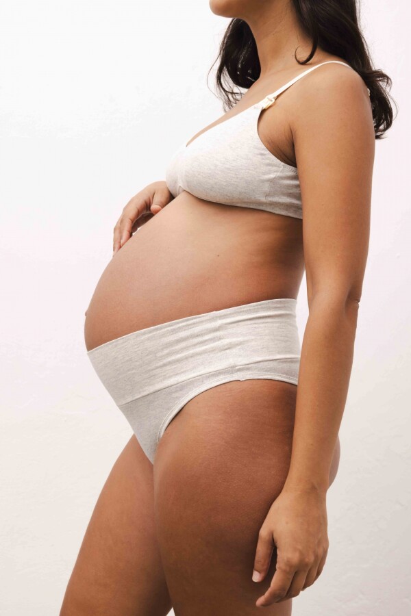 Culotte Gracia [B84] Algodón Gris Melange