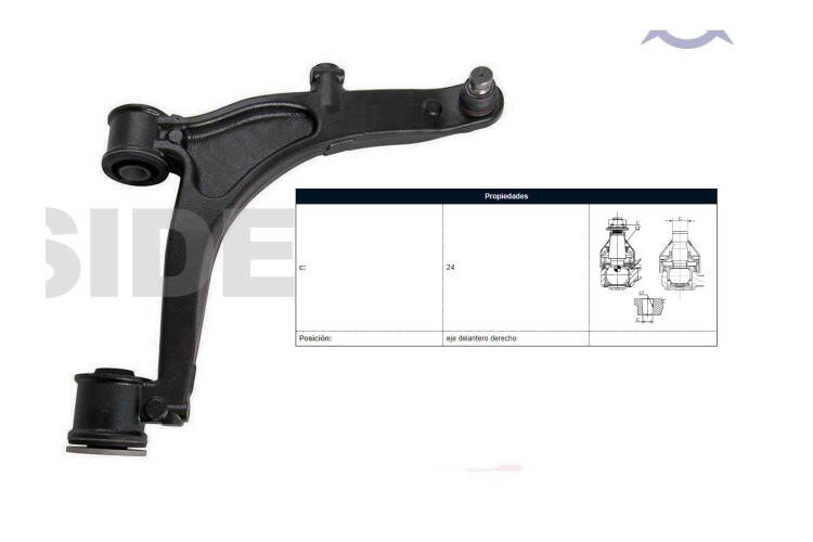 Parilla De Suspension Delantera Renault Master 04-25 Der Parilla De Suspension Delantera Renault Master 04-25 Der