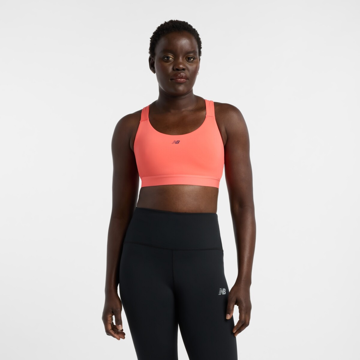 Top New Balances de Dama - Essential Train Bra - WB51035DTR - RED 