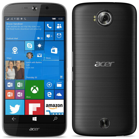 Acer S58 Jade Dual Sim Primo Negro con Kit Desktop 001